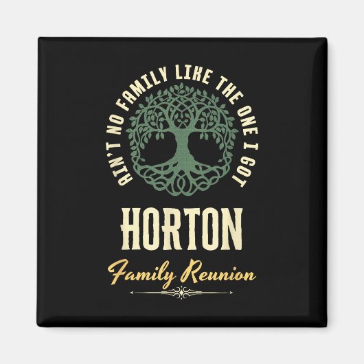 Wiedersehen 2025-Matching-Design der Familie - Hor Magnet (Vorne)