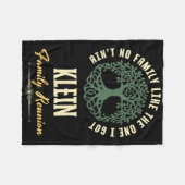 Wiedersehen 2025-Matching-Design der Familie - Kle Fleecedecke (Vorderseite (Horizontal))