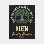 Wiedersehen 2025-Matching-Design der Familie - Kle Fleecedecke (Vorderseite)