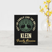 Wiedersehen 2025-Matching-Design der Familie - Kle Karte (Gelbe Blume)