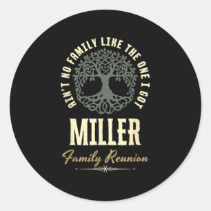 Wiedersehen 2025-Matching-Design der Familie - Mil Runder Aufkleber