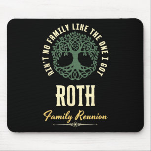 Wiedersehen 2025-Matching-Design der Familie - Rot Mousepad