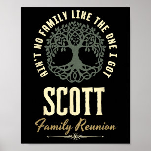 Wiedersehen 2025-Matching-Design der Familie - Sco Poster
