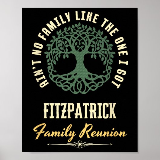Wiedersehen 2025 Matching Design - Fitzpatrick Poster (Vorne)