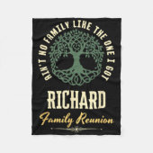 Wiedersehen 2025 Matching Design - Richard Fleecedecke (Vorderseite)