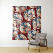 Wiedersehen 40. 50. 55. 60. 65. 70. wandteppich (Beispiel)