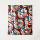 Wiedersehen 40. 50. 55. 60. 65. 70. wandteppich (Vorderseite)