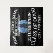 Wiedersehen 40. 50. 55. 60. 65. 70. wandteppich (Vorderseite)