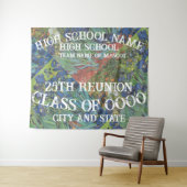 Wiedersehen 40. 50. 55. 60. 65. 70. wandteppich (Beispiel (Horizontal))