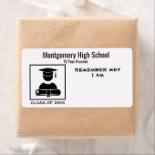 Wiedersehen/Abschluss-Etikett (Insitu)