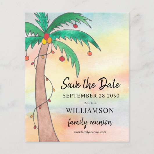 Wiedersehen-Ankündigung Datum freihalten (Vorderseite)