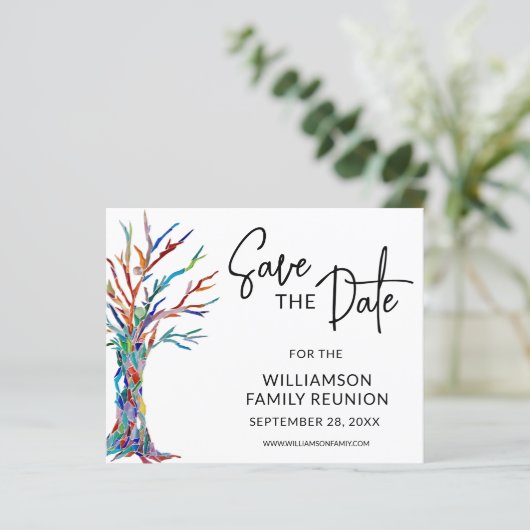 Wiedersehen-Ankündigung Datum freihalten (Stehend Vorderseite)