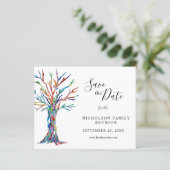 Wiedersehen-Ankündigung Datum freihalten (Stehend Vorderseite)