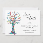 Wiedersehen-Ankündigung Datum freihalten Einladung (Vorderseite)