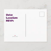 Wiedersehen Ankündigung der Familie Farblicher Bri (Rückseite)