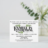 Wiedersehen-Ankündigung Postkarte (Stehend Vorderseite)