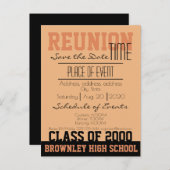 Wiedersehen Ankündigungspostkarte (Vorne/Hinten)