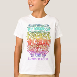 Wiedersehen Band Retro 70er Concept Logo Neon T-Shirt