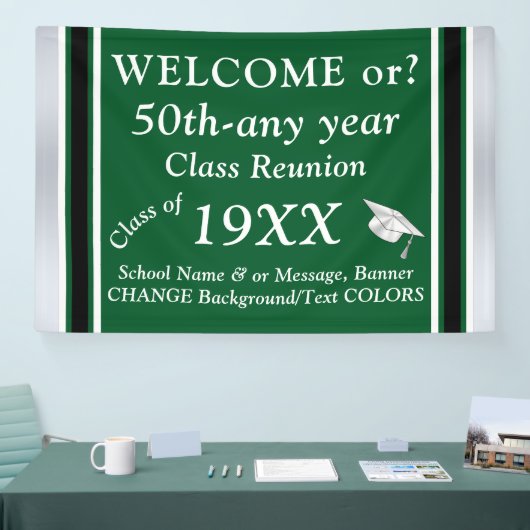 Wiedersehen-Banner an der High School, voll ZOLLBa Banner (Messe)