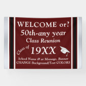 Wiedersehen-Banner an der High School, voll ZOLLBa Banner (Horizontal)