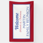 Wiedersehen-Banner der CUSTOM-Familie Banner (Vertikal)