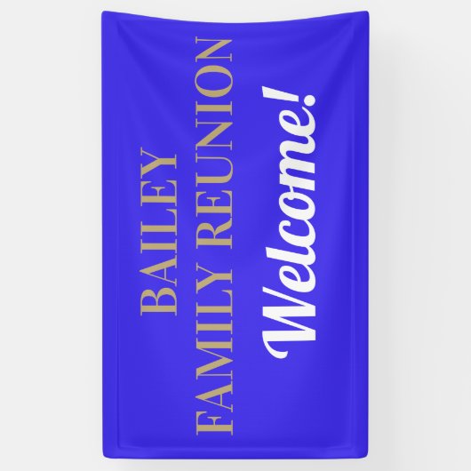 Wiedersehen-Banner der CUSTOM-Familie Banner (Vertikal)