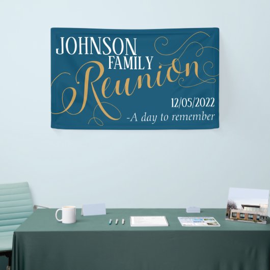 Wiedersehen-Banner der Familie Banner (Messeveranstaltung)