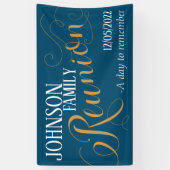 Wiedersehen-Banner der Familie Banner (Vertikal)