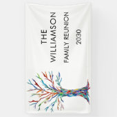 Wiedersehen-Banner der Family Tree Banner (Vertikal)