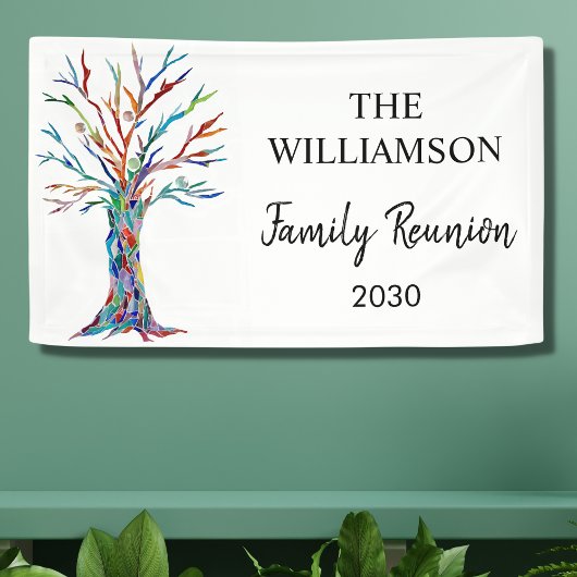 Wiedersehen-Banner der Family Tree Banner