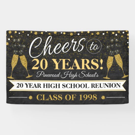 Wiedersehen-Banner der High School Banner (Horizontal)