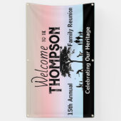 Wiedersehen-Banner der Pastelfamilie Banner (Vertikal)