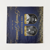 Wiedersehen-Banner für benutzerdefinierte Produktf Wandteppich (Vorderseite (Horizontal))