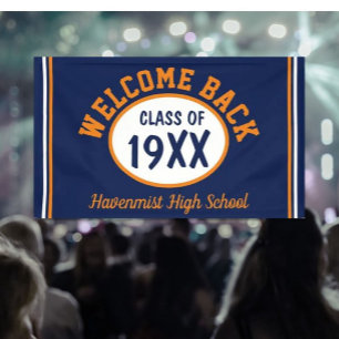 Wiedersehen-Banner für die Welcome Back Class Banner