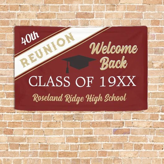 Wiedersehen-Banner für die Welcome Back Class Banner