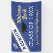 Wiedersehen-Banner für die Welcome Back Class Banner (Vertikal)