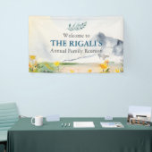 Wiedersehen-Banner für Mountain Theme Family Banner (Messeveranstaltung)