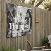 Wiedersehen-Banner für personalisierte Fotos Banner