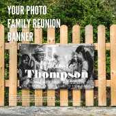 Wiedersehen-Banner für personalisierte Fotos Banner