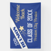 Wiedersehen-Banner für Rückschüler Banner (Vertikal)