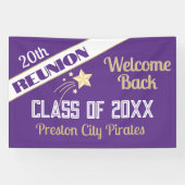 Wiedersehen-Banner für Rückschüler Banner (Horizontal)