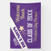 Wiedersehen-Banner für Rückschüler Banner (Vertikal)