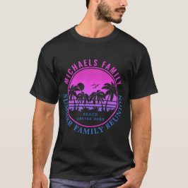 Wiedersehen Beach Cruise Sunset Vacation 60er T-Shirt
