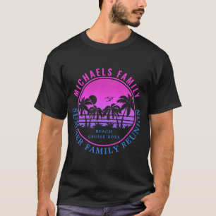 Wiedersehen Beach Cruise Sunset Vacation 60er T-Shirt