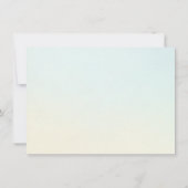 Wiedersehen Beach Palm Trees Tropical Script Save The Date (Rückseite)