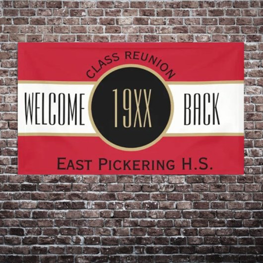 Wiedersehen-Begrüßungsbanner für benutzerdefiniert Banner