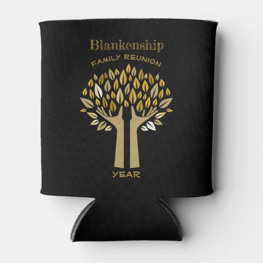 Wiedersehen behandelt Blätter der Familie Memento Dosenkühler (Vorderseite)