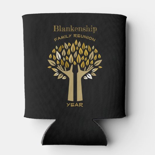 Wiedersehen behandelt Blätter der Familie Memento Dosenkühler (Rückseite)