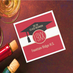 Wiedersehen! Benutzerdefinierte Wiedersehen-Servie Serviette