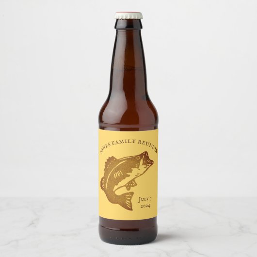 Wiedersehen Bierflaschenetikett (Vorderseite)